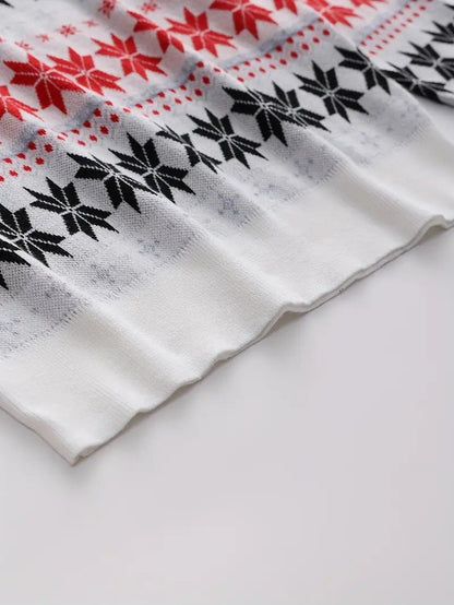 VogeLuxe | Men’s Classic Fair Isle Reindeer Christmas Sweater 7