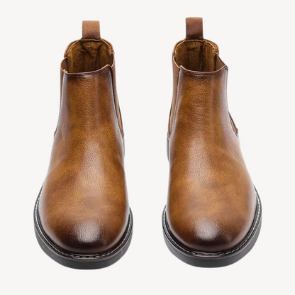 VogeLuxe | Men’s Classic Leather Chelsea Boots 2