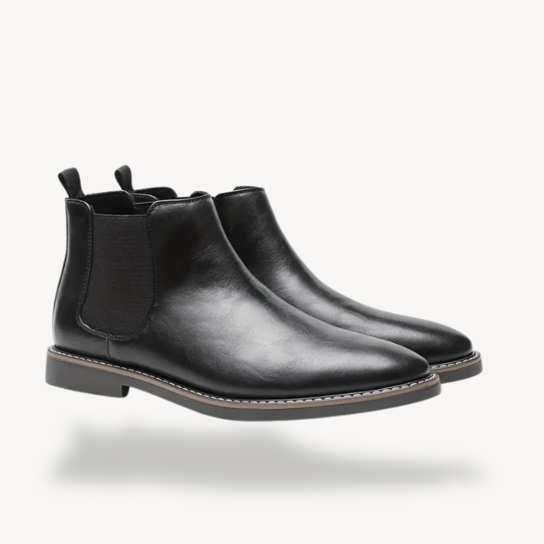 VogeLuxe | Men’s Classic Leather Chelsea Boots 5