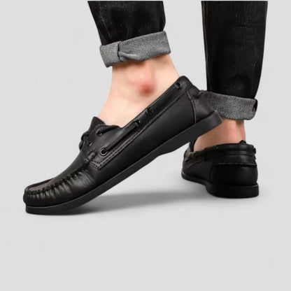 VogeLuxe | Men’s Classic Leather Loafer Shoes 1