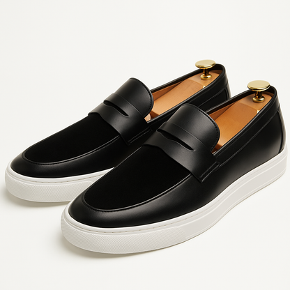 VogeLuxe | Men’s Classic Leather Loafers 0