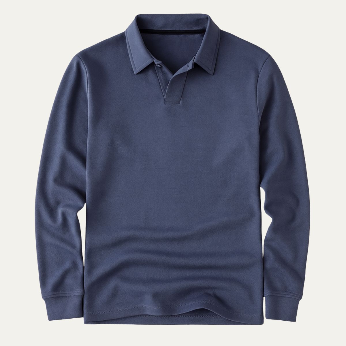 VogeLuxe | Men’s Classic Long-Sleeve Polo 10