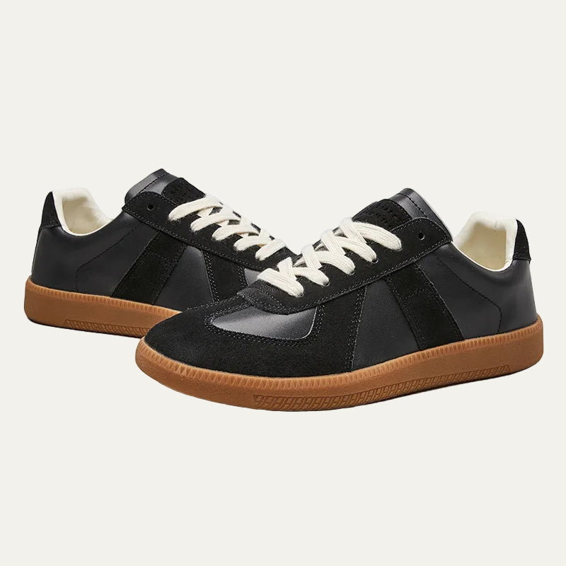 VogeLuxe | Men’s Classic Low-Top Sneaker with Leather 2