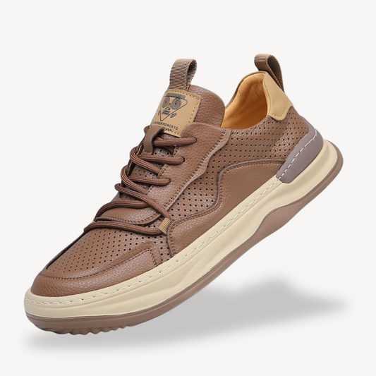 VogeLuxe | Men’s Classic Perforated Sneakers 0