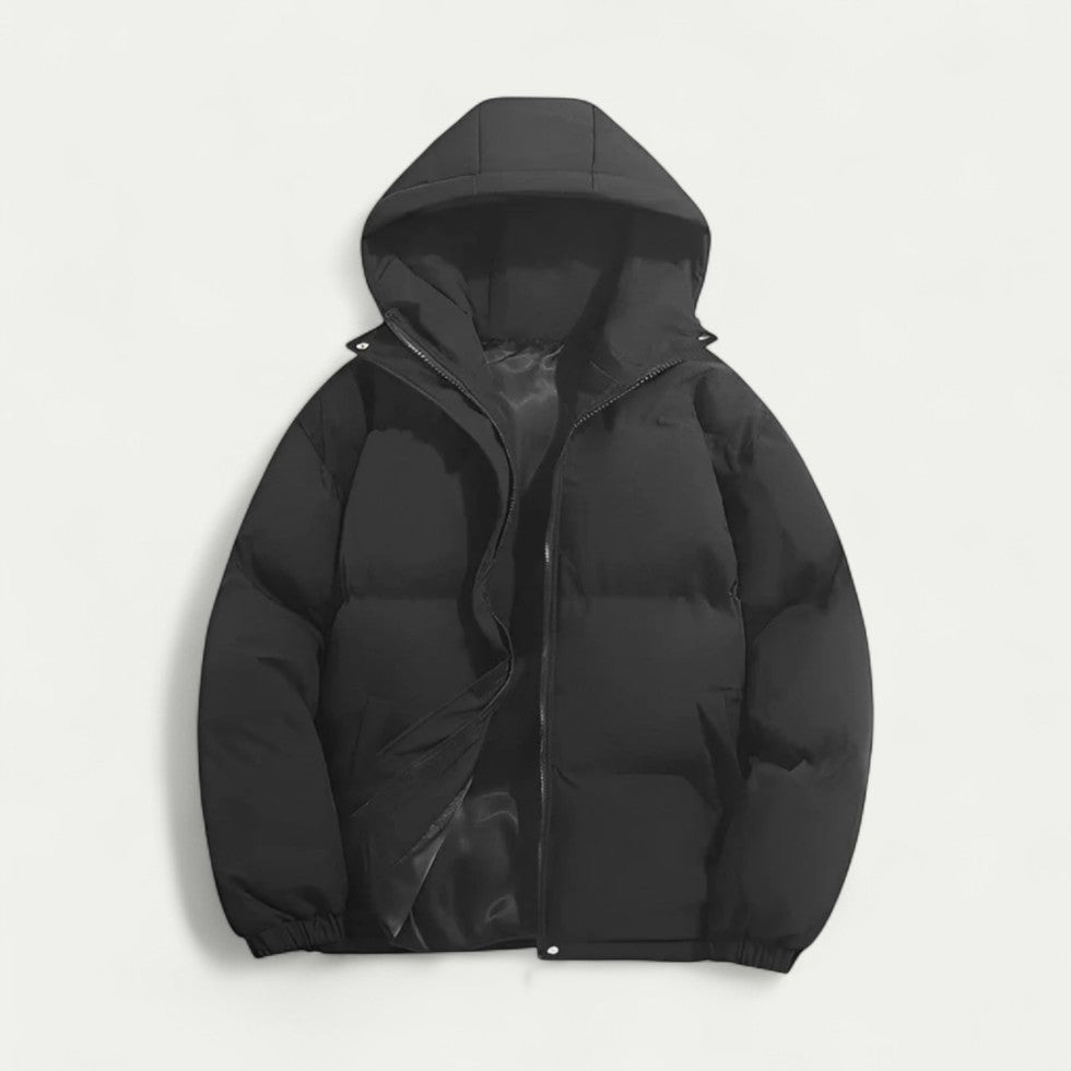 VogeLuxe | Men’s Classic Puffer Hooded Jacket 0