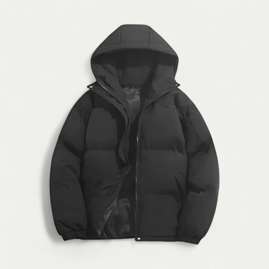 VogeLuxe | Men’s Classic Puffer Hooded Jacket 0