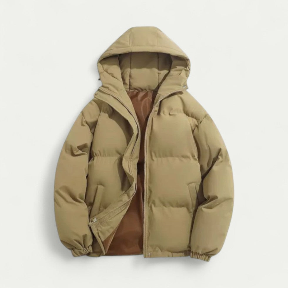 VogeLuxe | Men’s Classic Puffer Hooded Jacket 4