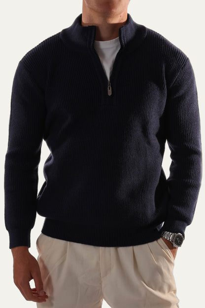 VogeLuxe | Men’s Classic Quarter-Zip Jumper 0