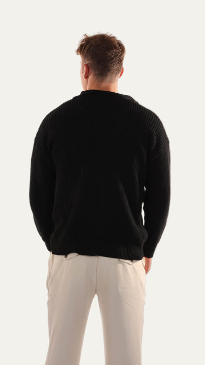 VogeLuxe | Men’s Classic Quarter-Zip Jumper 1
