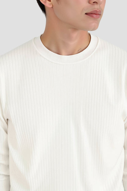 VogeLuxe | Men’s Classic Ribbed Knit Sweater 2