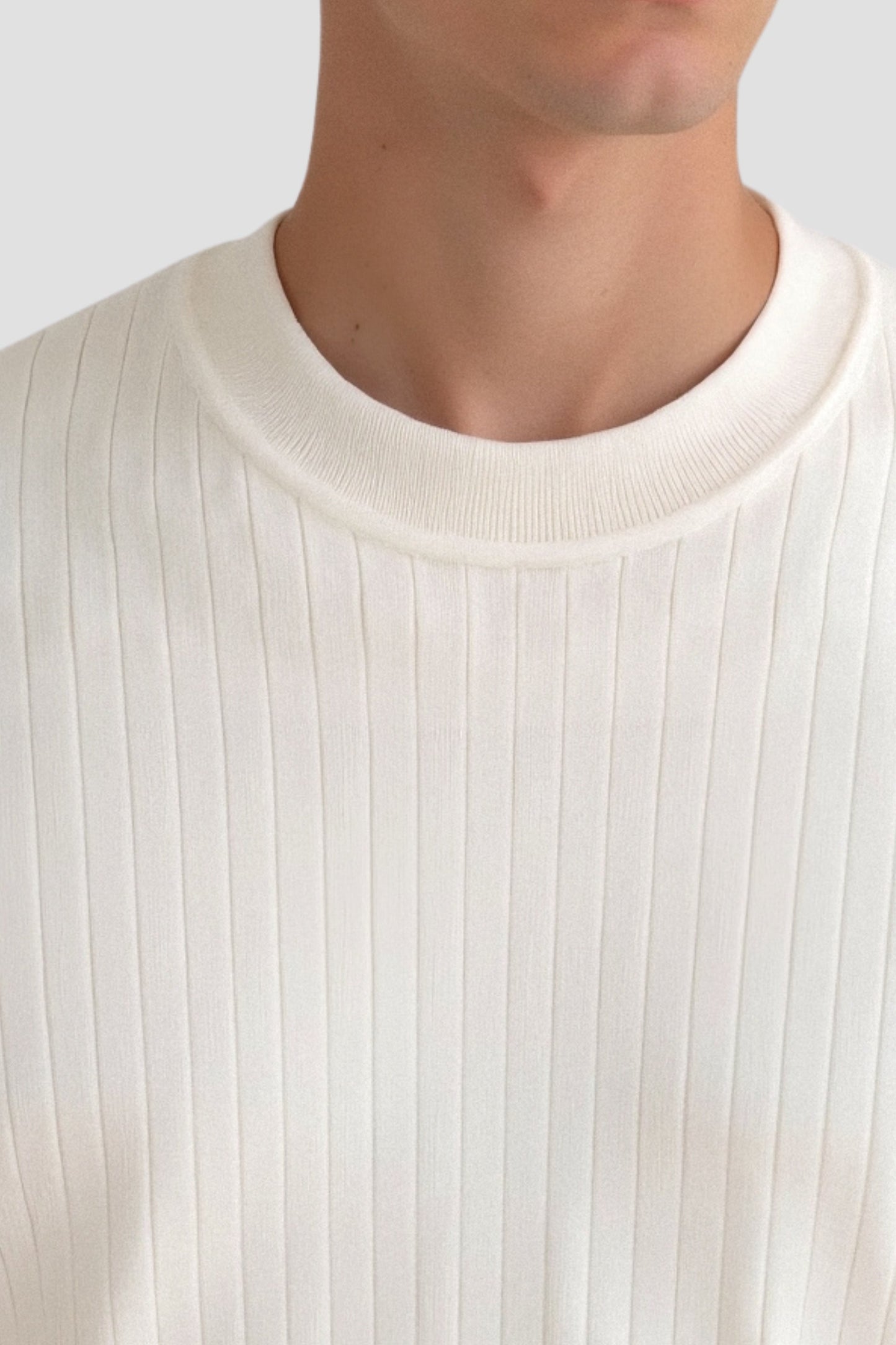 VogeLuxe | Men’s Classic Ribbed Knit Sweater 6