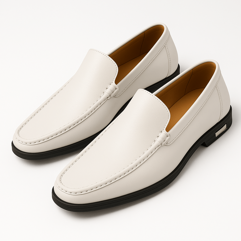 VogeLuxe | Men’s Classic Slip-On Leather Loafers 1