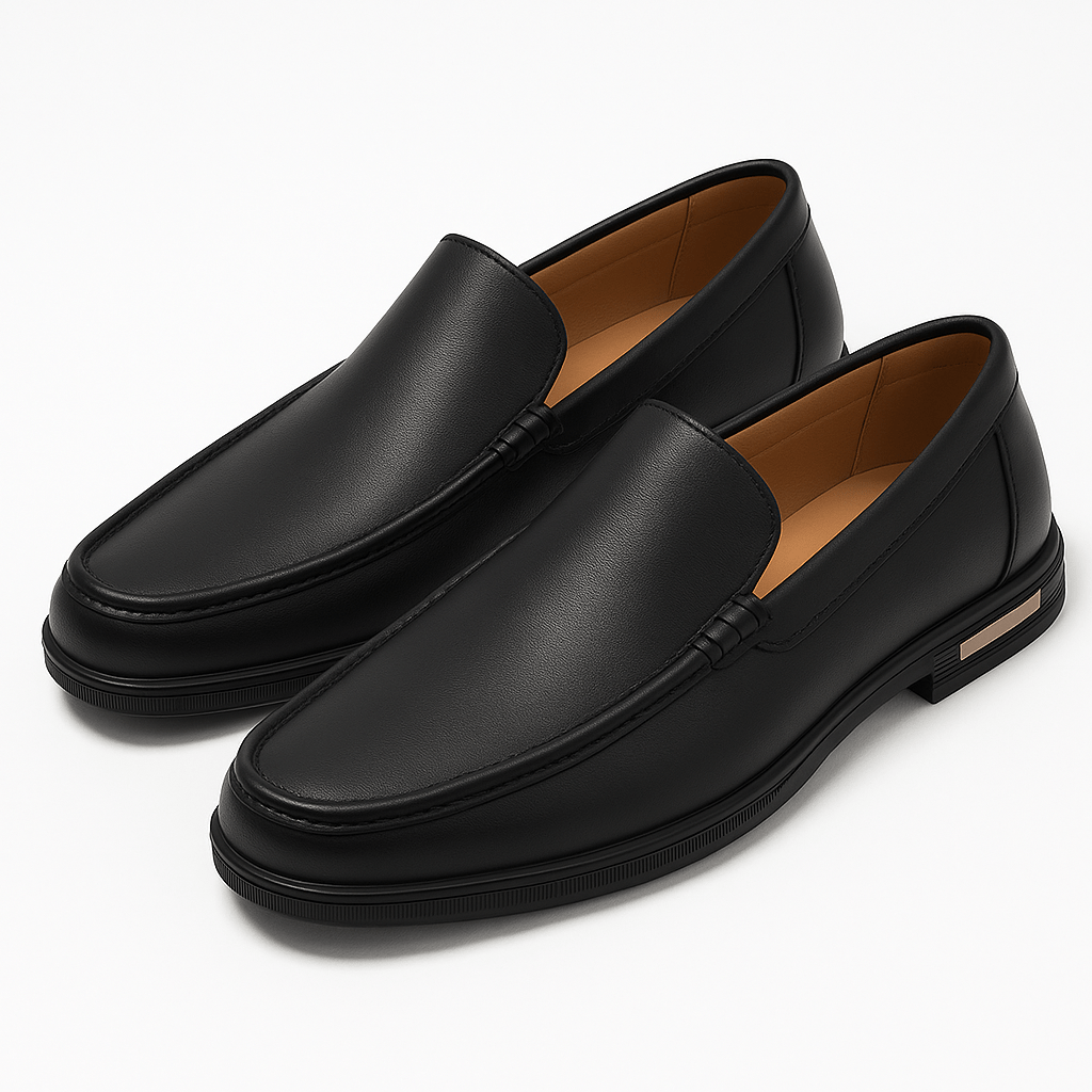 VogeLuxe | Men’s Classic Slip-On Leather Loafers 2