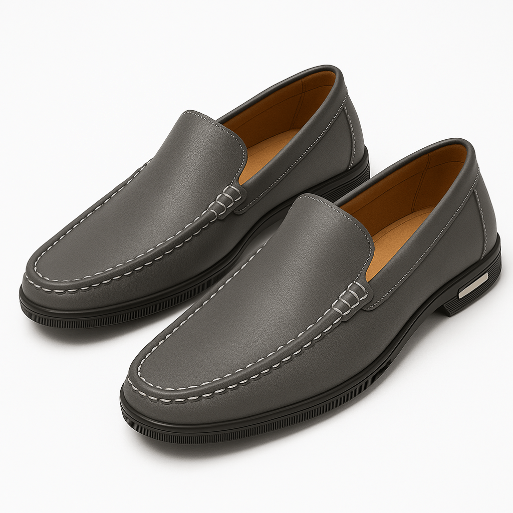 VogeLuxe | Men’s Classic Slip-On Leather Loafers 3