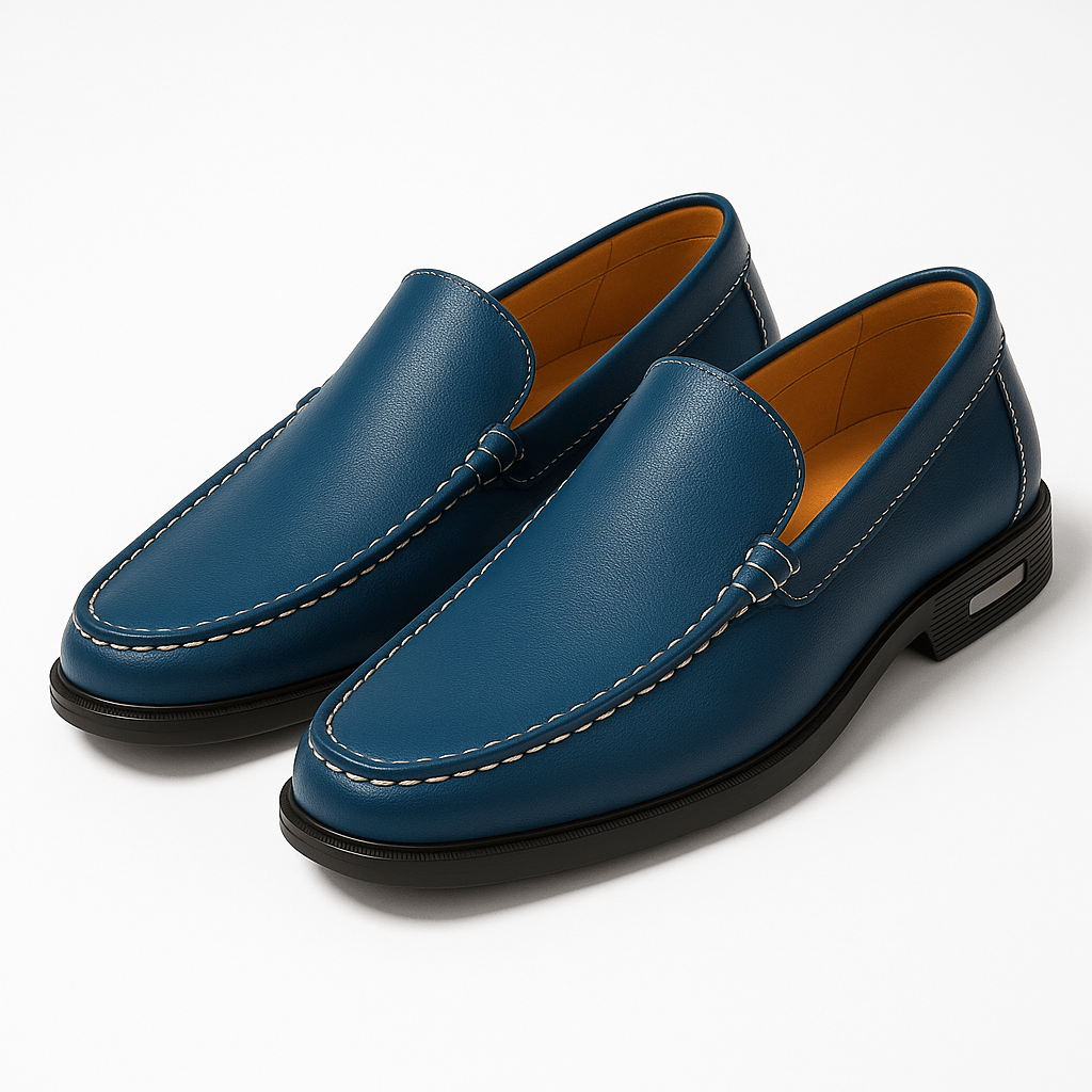 VogeLuxe | Men’s Classic Slip-On Leather Loafers 4