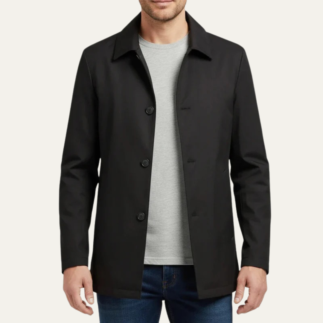 VogeLuxe | Men’s Classic Straight-Cut Coat 1