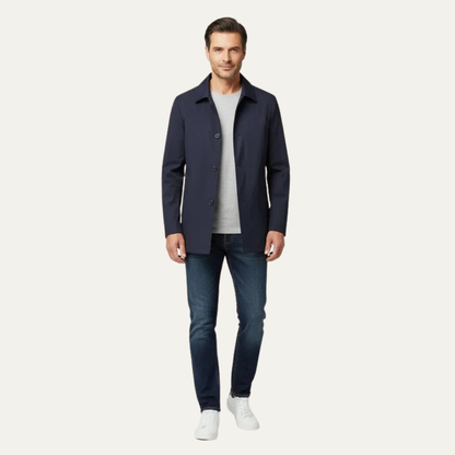 VogeLuxe | Men’s Classic Straight-Cut Coat 3