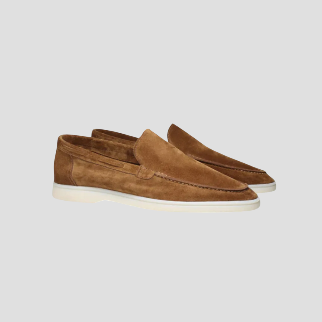 VogeLuxe | Men’s Classic Suede Flat Shoes 3
