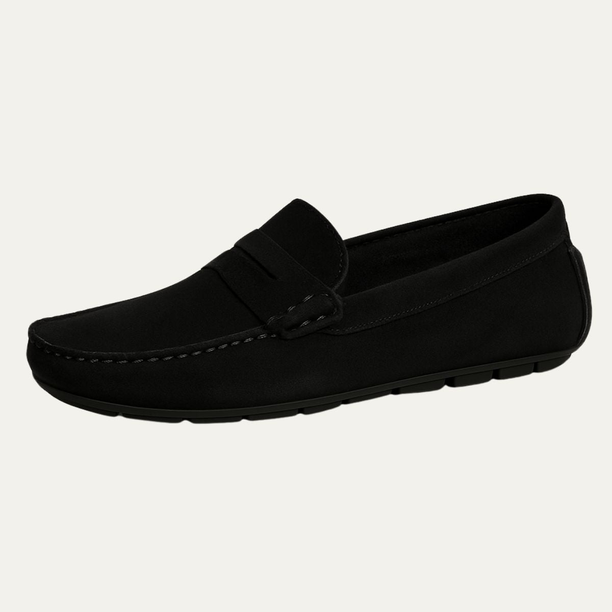 VogeLuxe | Men’s Classic Suede Penny Moccasins 2