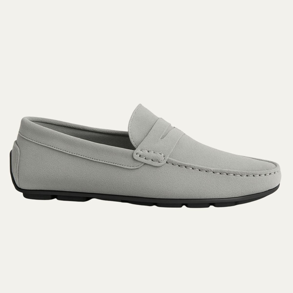 VogeLuxe | Men’s Classic Suede Penny Moccasins 4