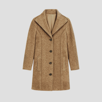 VogeLuxe | Men’s Classic Tailored Single-Breasted Coat 1