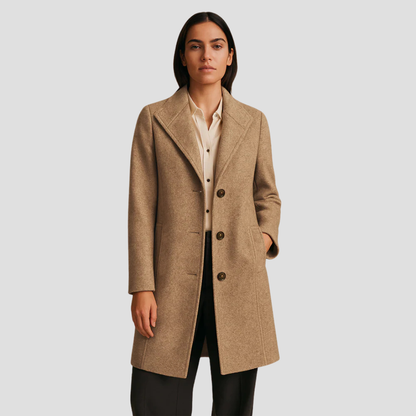 VogeLuxe | Men’s Classic Tailored Single-Breasted Coat 2