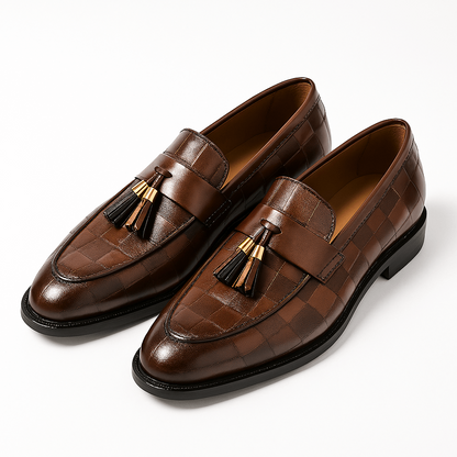 VogeLuxe | Men’s Classic Tassel Loafers Dress Shoes 0
