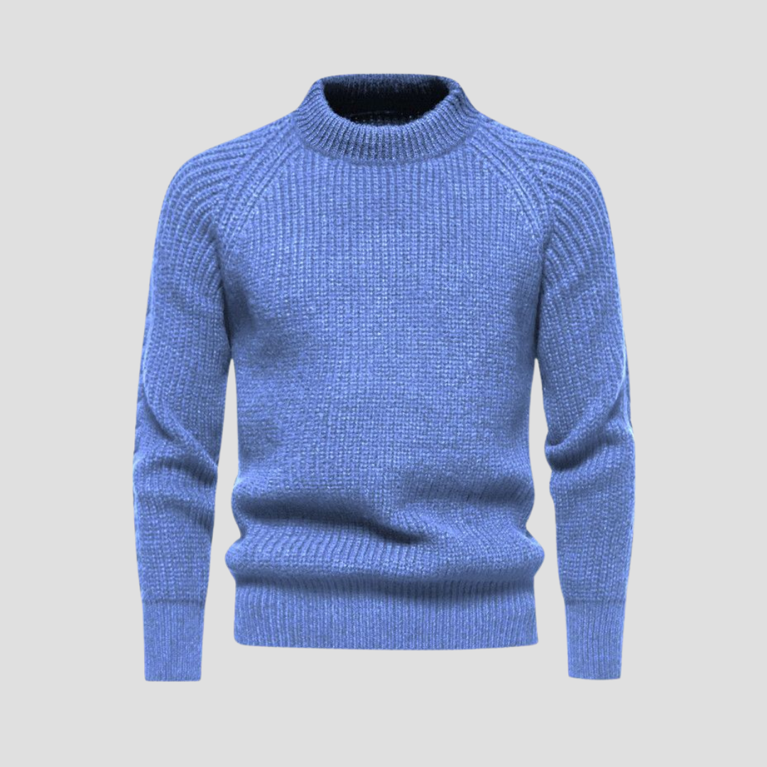 VogeLuxe | Men’s Classic Textured Knit Sweater 1