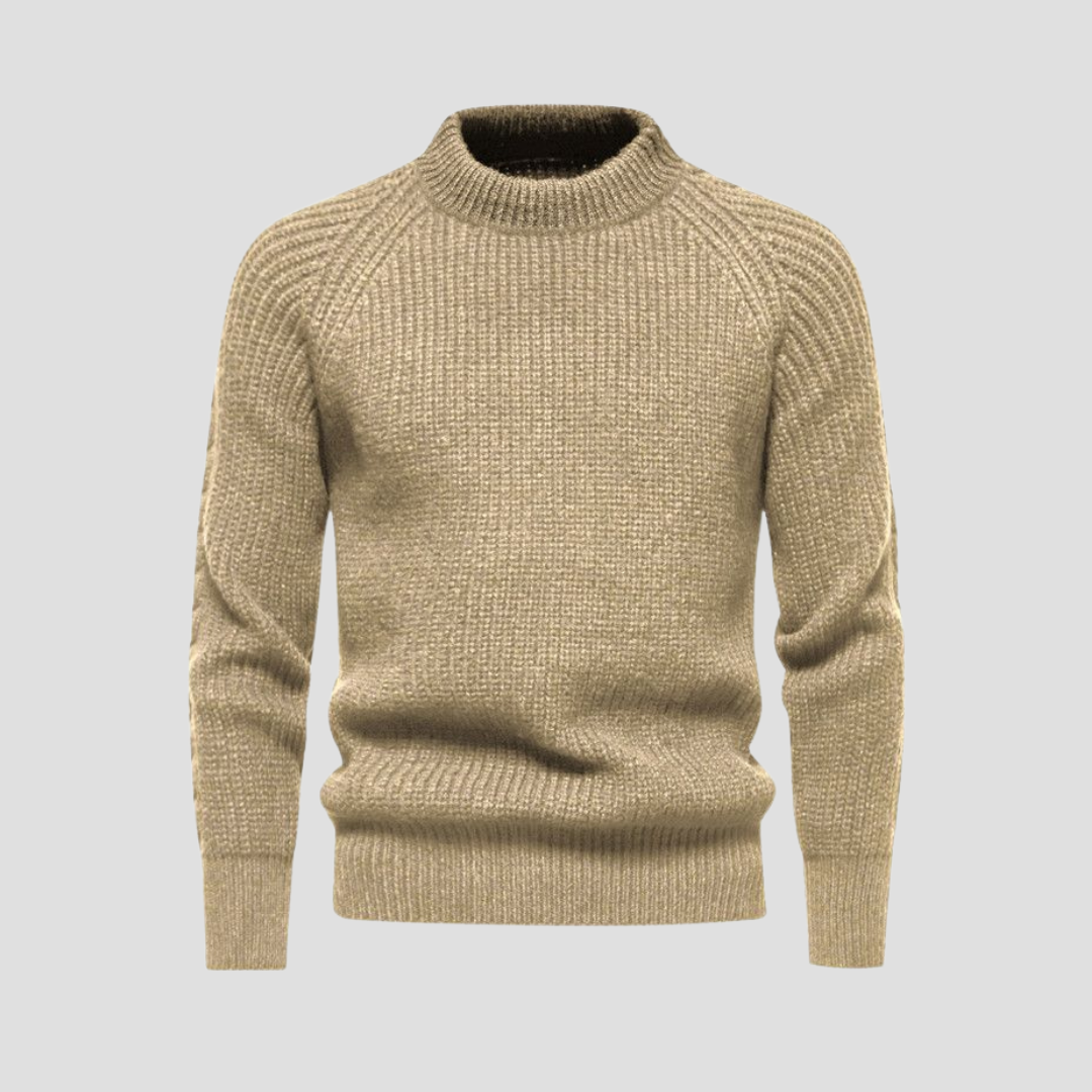 VogeLuxe | Men’s Classic Textured Knit Sweater 2