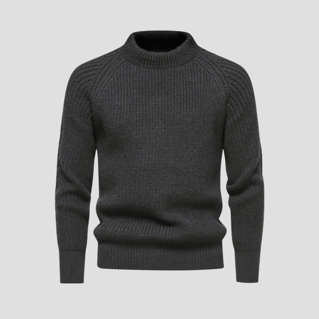 VogeLuxe | Men’s Classic Textured Knit Sweater 4