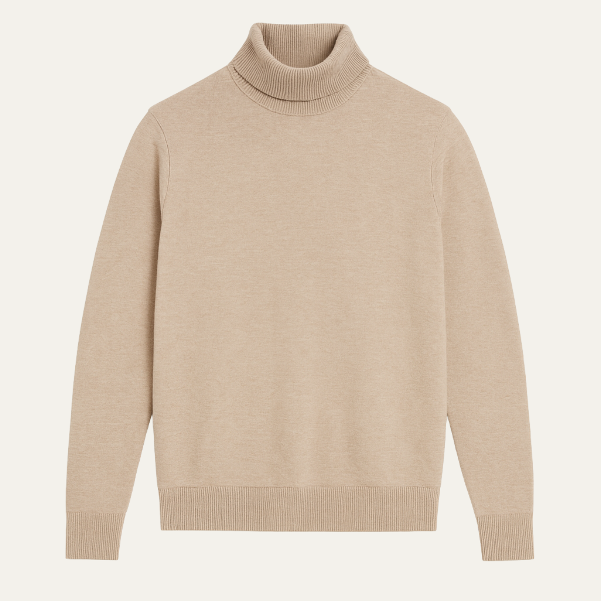 VogeLuxe | Men’s Classic Turtleneck Sweater 1