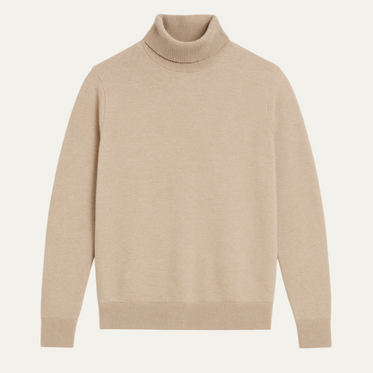 VogeLuxe | Men’s Classic Turtleneck Sweater 1