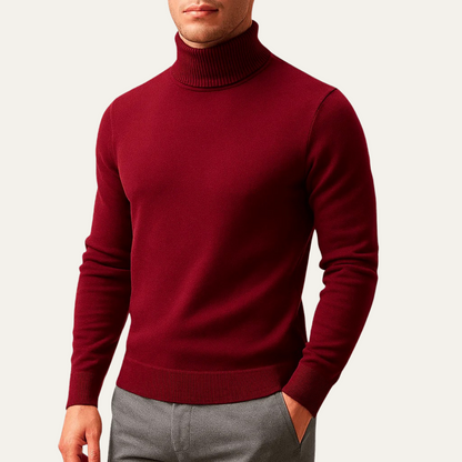 VogeLuxe | Men’s Classic Turtleneck Sweater 5