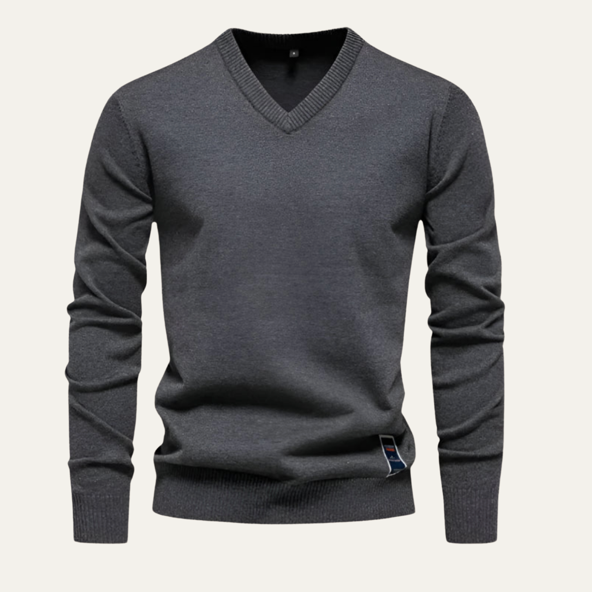 VogeLuxe | Men’s Classic V-Neck Sweater 3