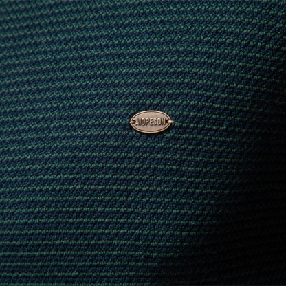 VogeLuxe | Men’s Color Block Quarter Zip Sweater 5