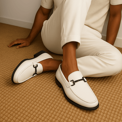 VogeLuxe | Men’s Comfortable Leather Slip-On Shoes 7