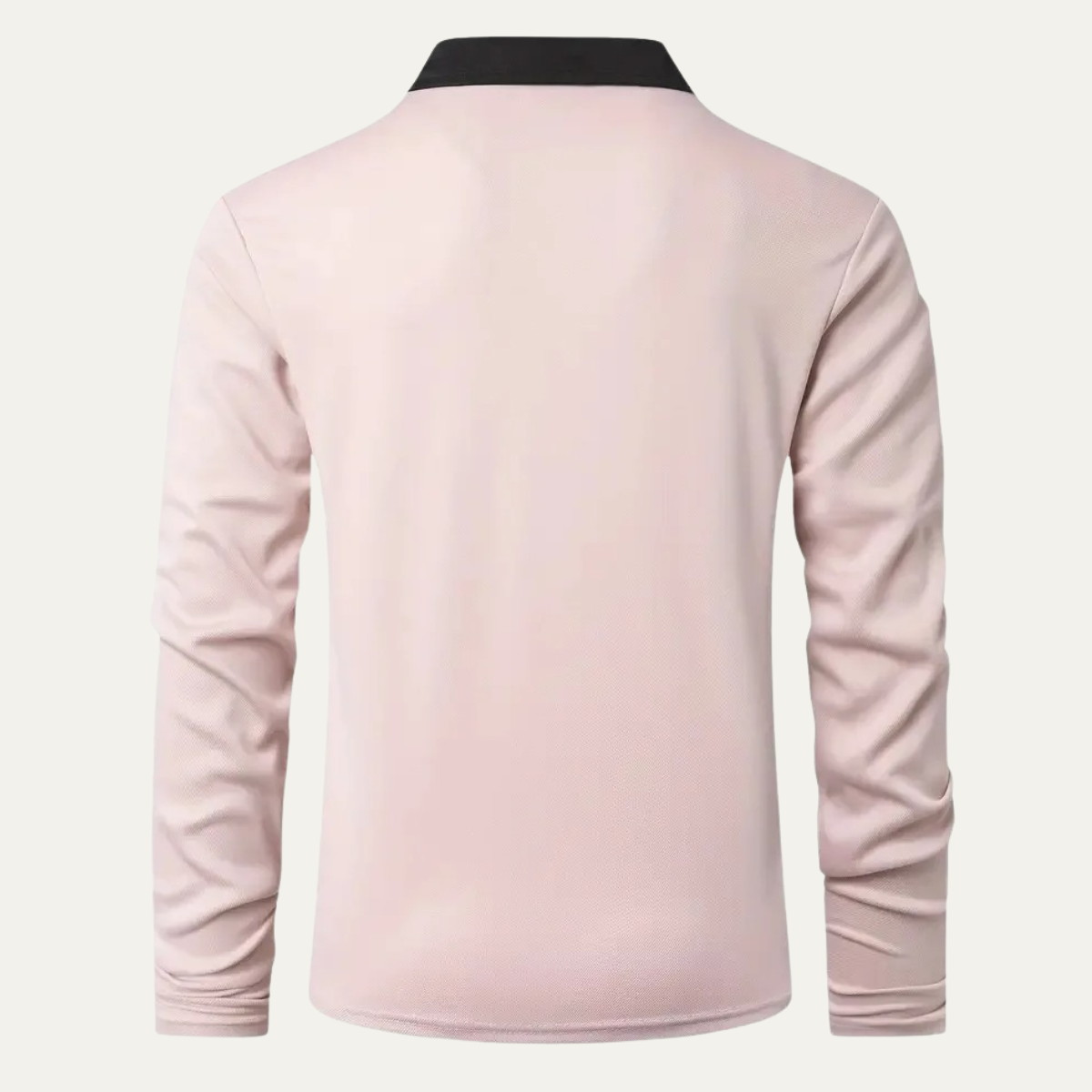 VogeLuxe | Men’s Contrast Collar Polo Top 5