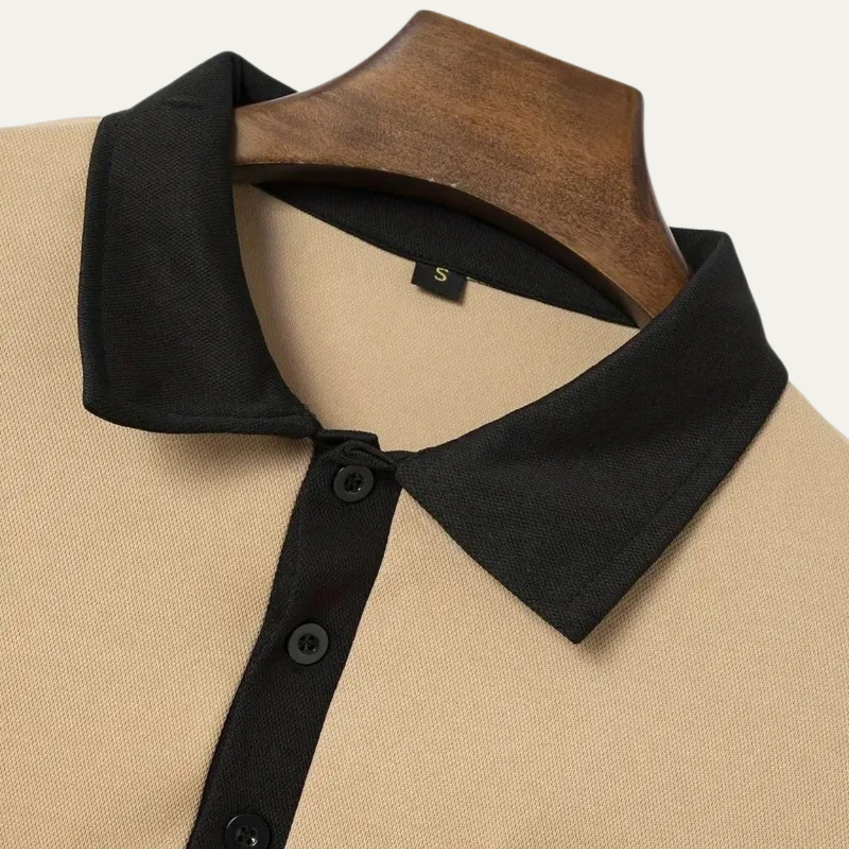 VogeLuxe | Men’s Contrast Collar Polo Top 8