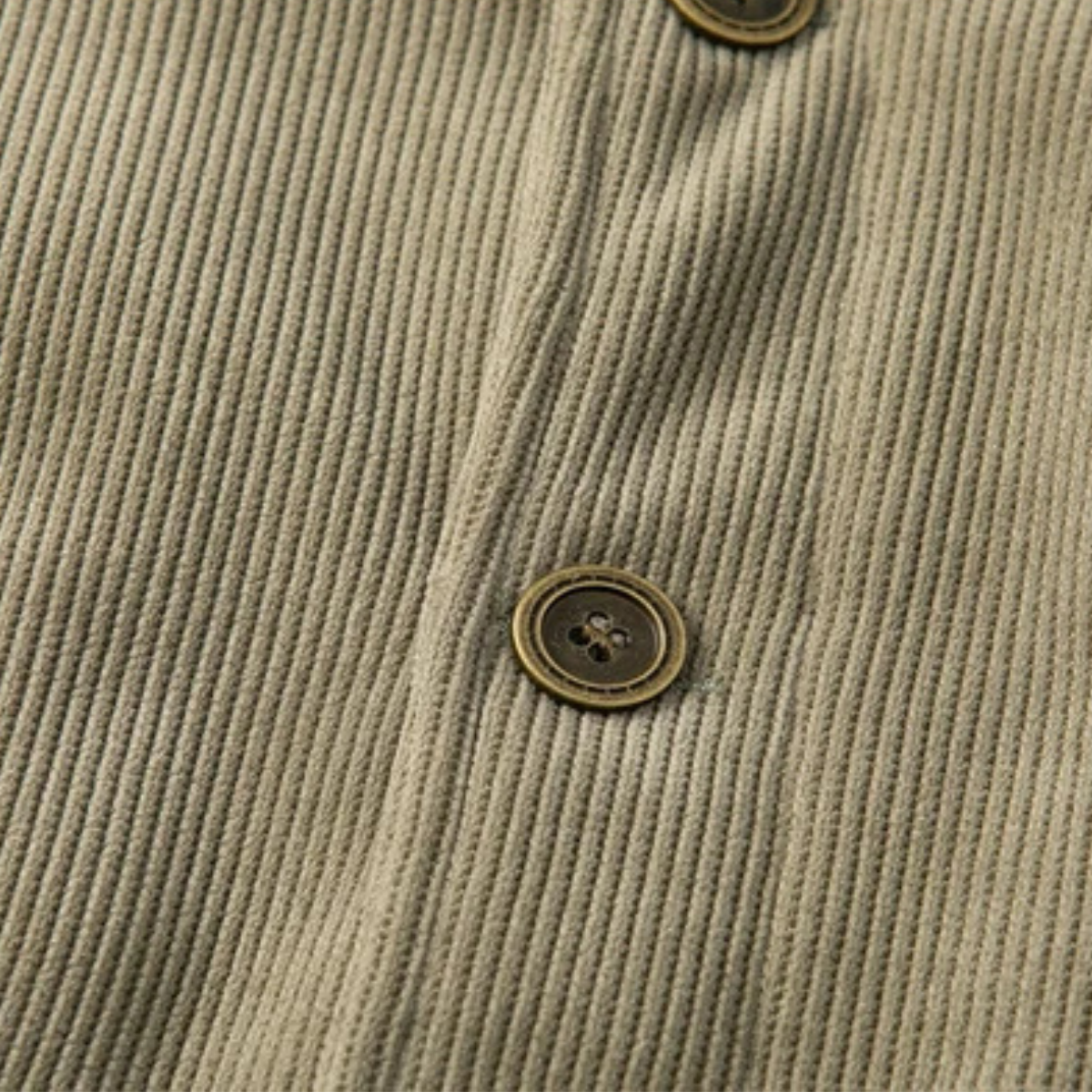 VogeLuxe | Men’s Corduroy Shacket with Faux-Shearling Collar 5