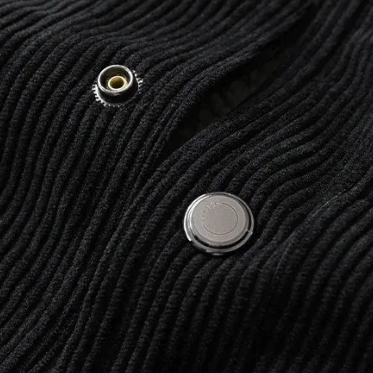 VogeLuxe | Men’s Corduroy Trucker Jacket with Faux-Shearling Lining 3