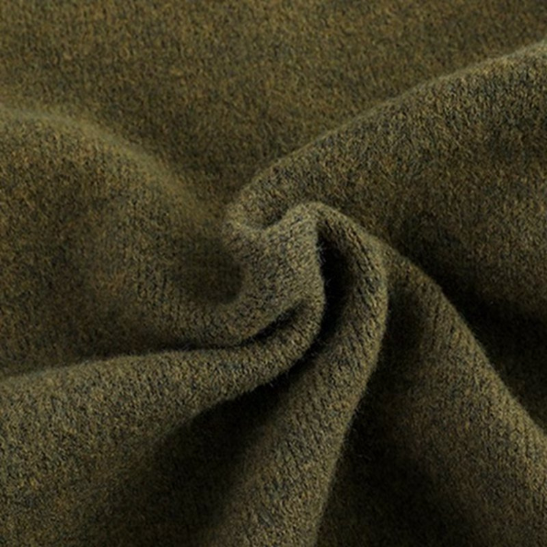 VogeLuxe | Men’s Cozy Button-Up Knit Cardigan 2