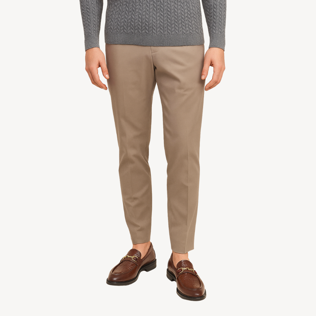 VogeLuxe | Men’s Croc-Detail Horsebit Loafers 2