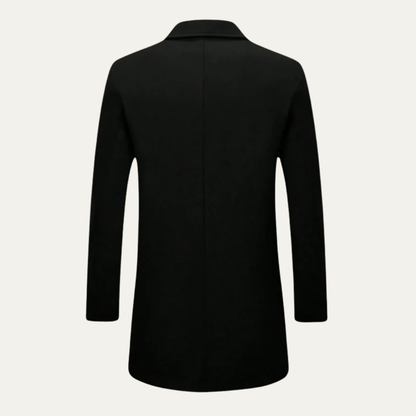 VogeLuxe | Men’s Double-Breasted Peacoat 5