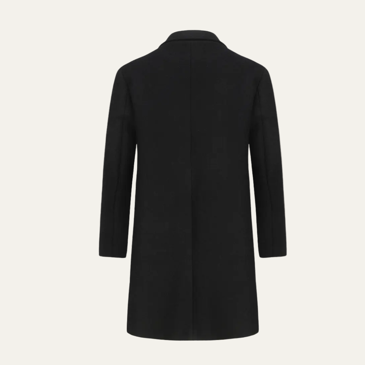 VogeLuxe | Men’s Double-Breasted Wool Long Coat 1