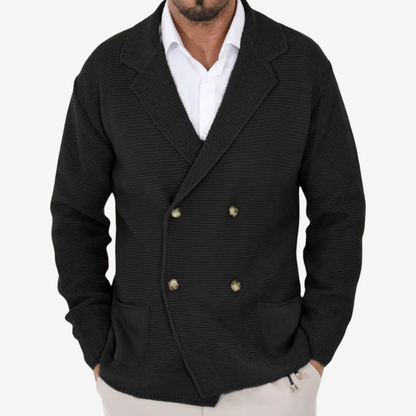 VogeLuxe | Men’s Elegant Knit Blazer Cardigan 1