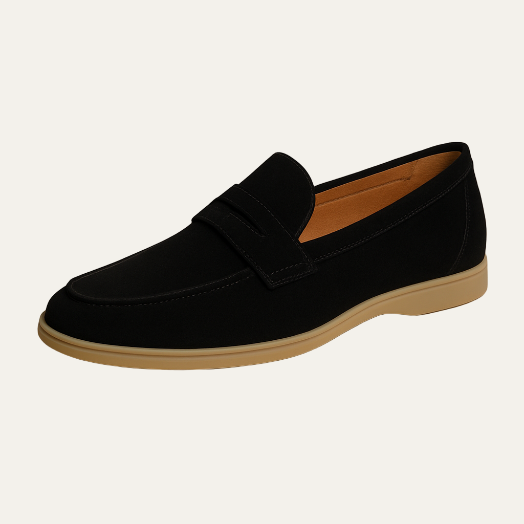 VogeLuxe | Men’s Elegant Suede Penny Loafer 2