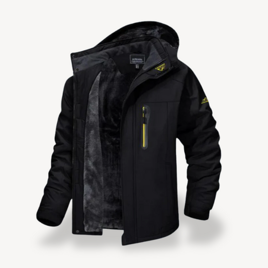 VogeLuxe | Men’s Faux Fur Lined Technical Winter Parka 0