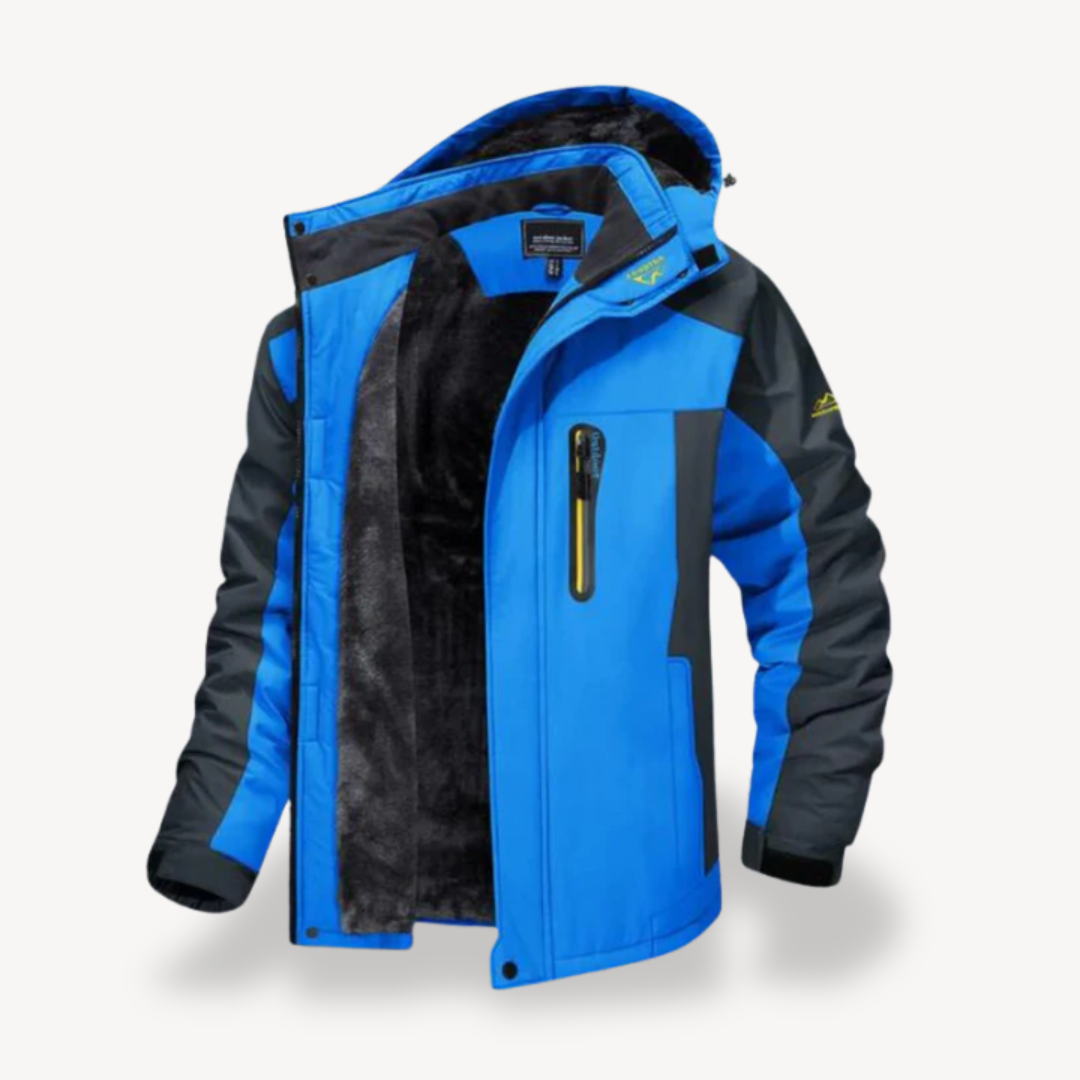 VogeLuxe | Men’s Faux Fur Lined Technical Winter Parka 3