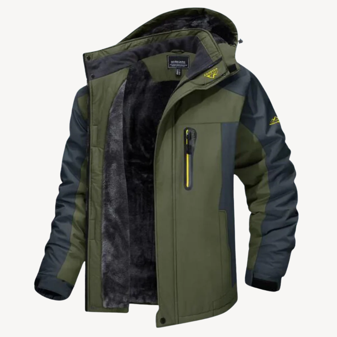 VogeLuxe | Men’s Faux Fur Lined Technical Winter Parka 4