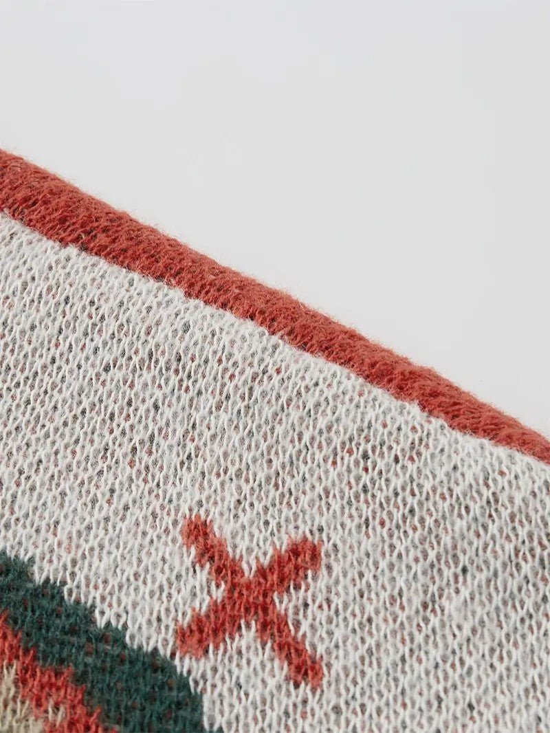 VogeLuxe | Men’s Festive Patchwork Christmas Sweater 8